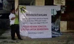 Temukan Virus PMK, Pemkab Bogor Tutup Sementara Pasar Hewan Jonggol