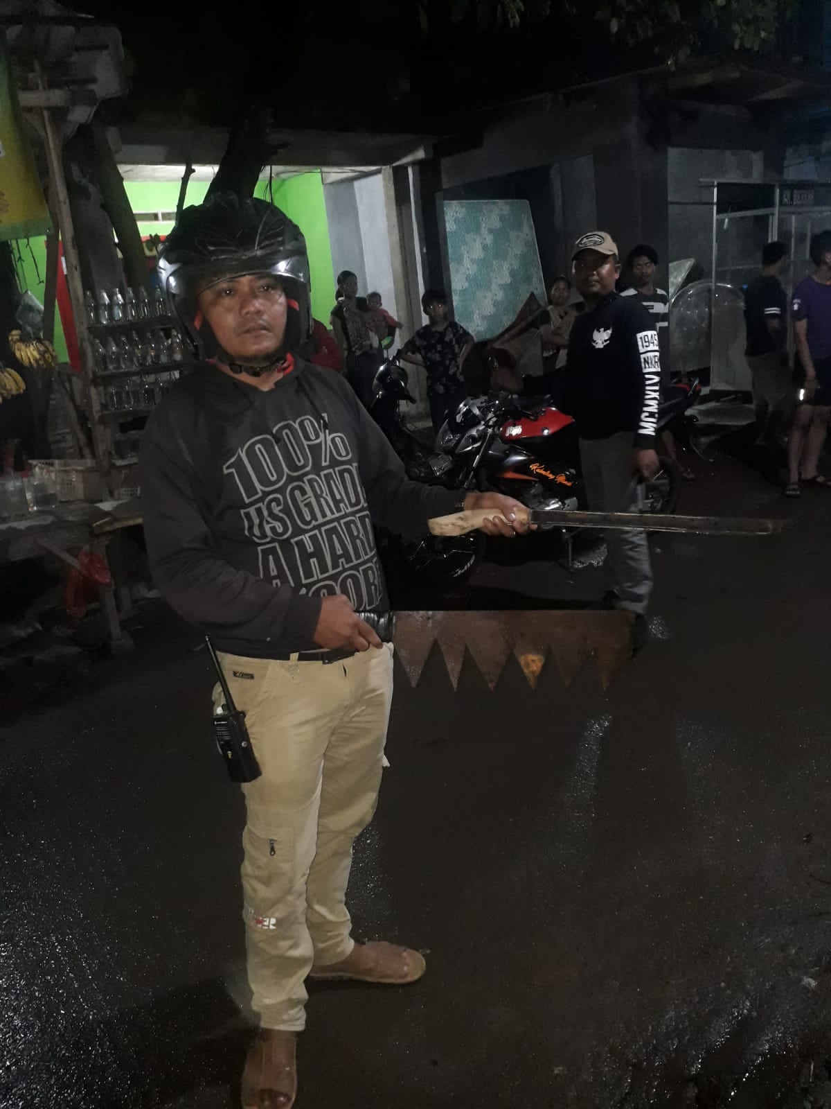 Niat Tawuran Malam Hari, Polsek Parungpanjang Bubarkan Pelajar Bawa Sanjam