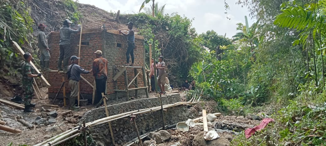 Rumah Pompa Dibangun, Belasan Hektar Pesawahan Pasirsaga Tidak Lagi Kekeringan.