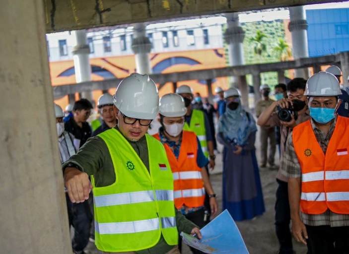 Bima Arya optimistis Mesjid Agung Dapat Di Gunakan Desember 2022