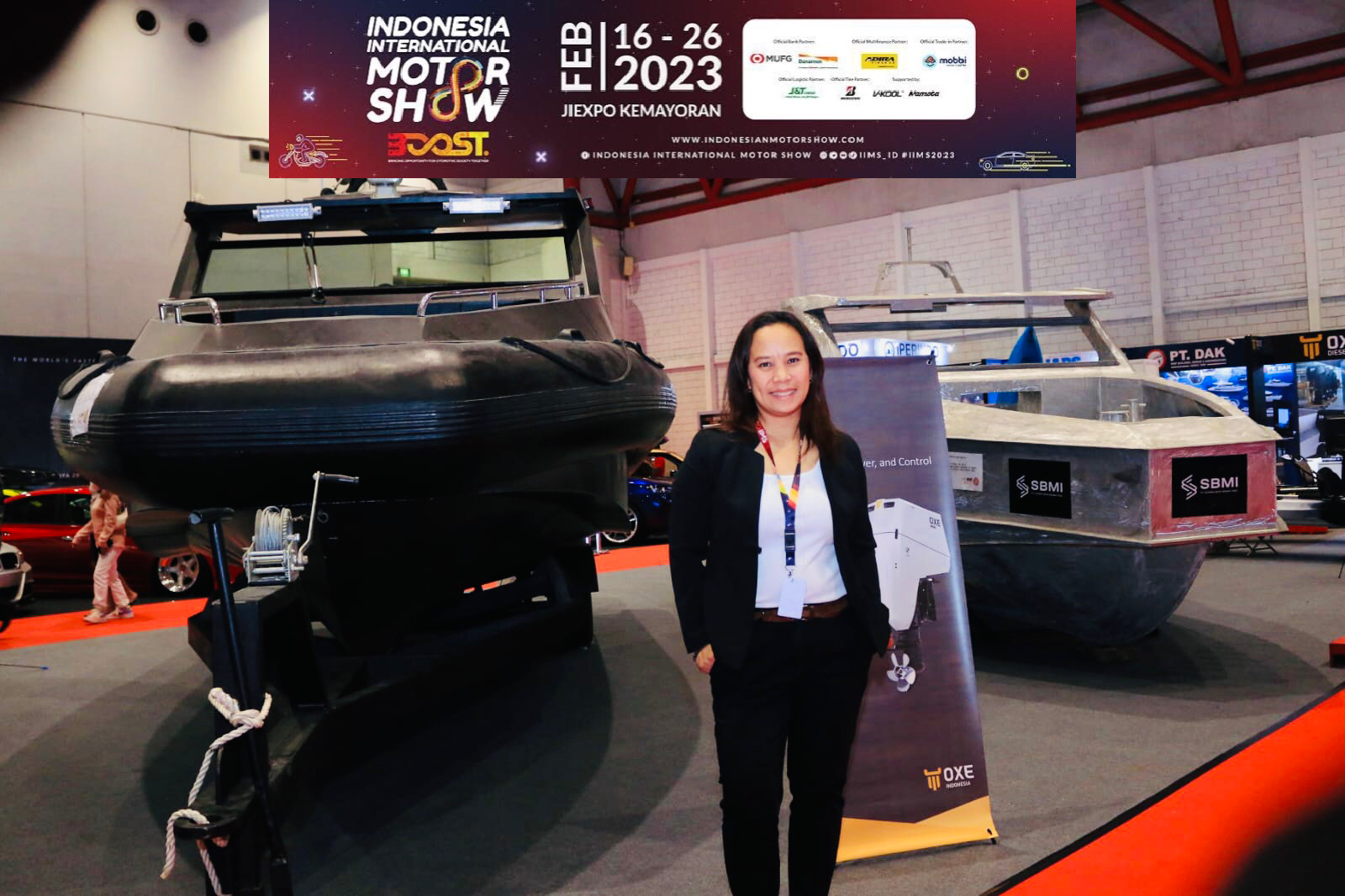 Ada Kapal Boat di Pameran IIMS JIExpo 2023