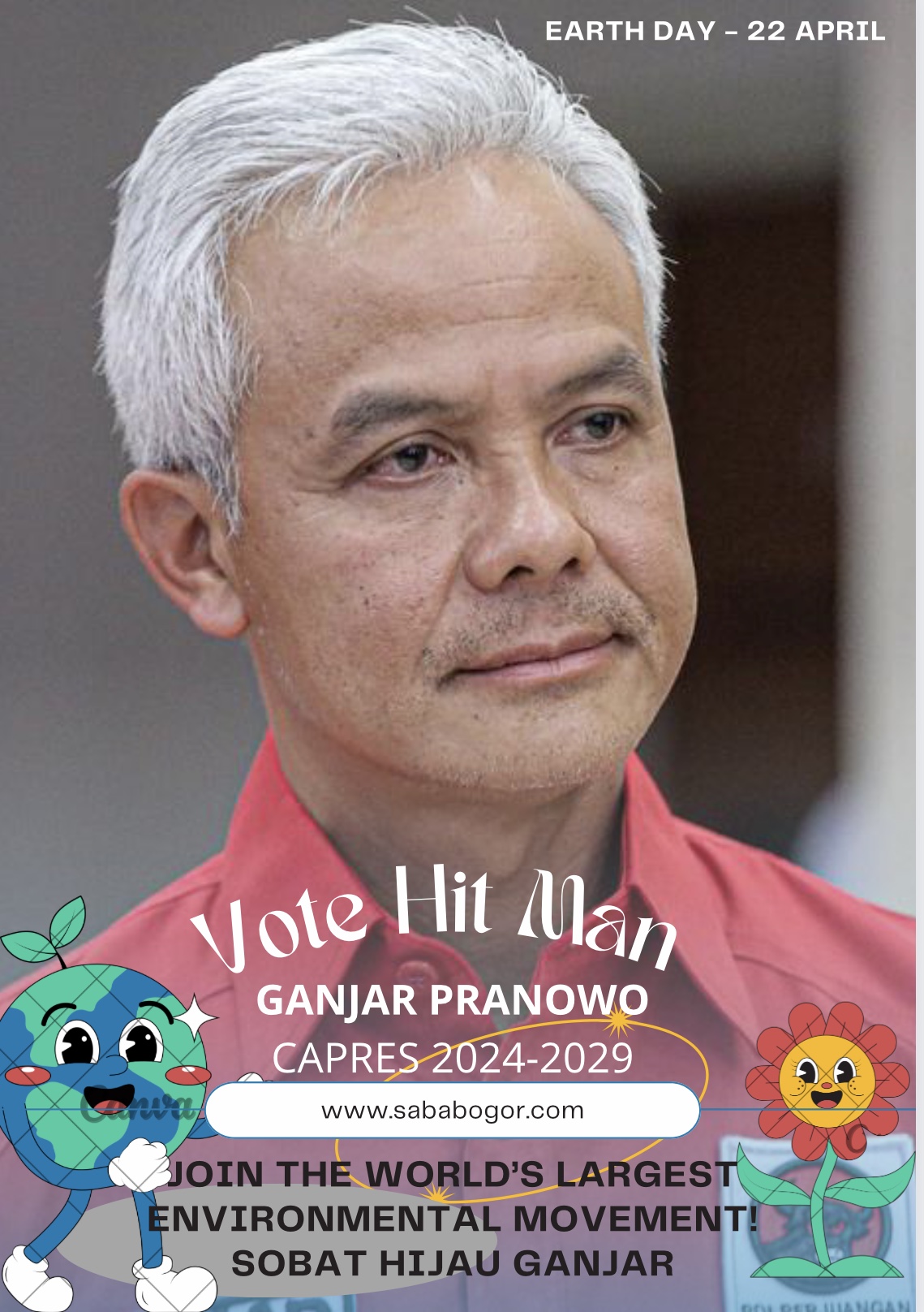 Sobat Hijau Ganjar (SHG), menyambut baik pencalonan Ganjar Pranowo sebagai calon Presiden Republik Indonesia 2024-2029 Sobat Hijau Ganjar (SHG), menyambut baik pencalonan Ganjar Pranowo sebagai calon Presiden Republik Indonesia 2024-2029