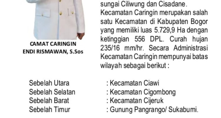 Publis Kinerja Kecamatan Caringin