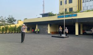 Apel Pasukan dalam Rangka Operasi Kewilayahan Zebra Jaya 2023 Polres Metro Bekasi Kota