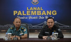 PT. Asabri (Persero) dan Bank Bukopin Cabang Palembang Gelar Sosialisasi di Lanal Palembang