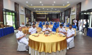 Danlantamal I Terima Courtessy Call CTG TLDM Captain Saharudin bin Bongsu Beserta Komandan Kapal Perang Malaysia