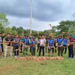 Wujudkan Ketahanan Pangan, Lanal Dabo Singkep Ubah Lahan Tidur Jadi Lahan Produktif