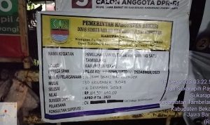 Pengaspalan Jalan Warungsatu Dikerjakan Asal Jadi Diduga Ada Main Mata Pemborong Dengan Pihak Dinas