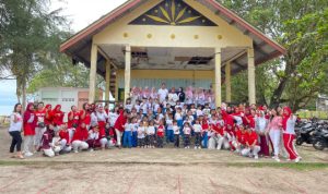 Pererat Silaturahmi TK Hang Tuah Lanal Dabo Singkep Gelar Family Gathering