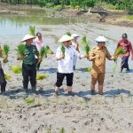 Dihadapan Dirjen PSP, Letkol Arm Wira Petakan Wilayah Rawan dan Sistem Irigasi