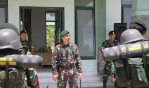 YONIF 318 / ADHIRAJASA YUDHA LAKSANAKAN APEL KESIAPSIAGAAN 2024