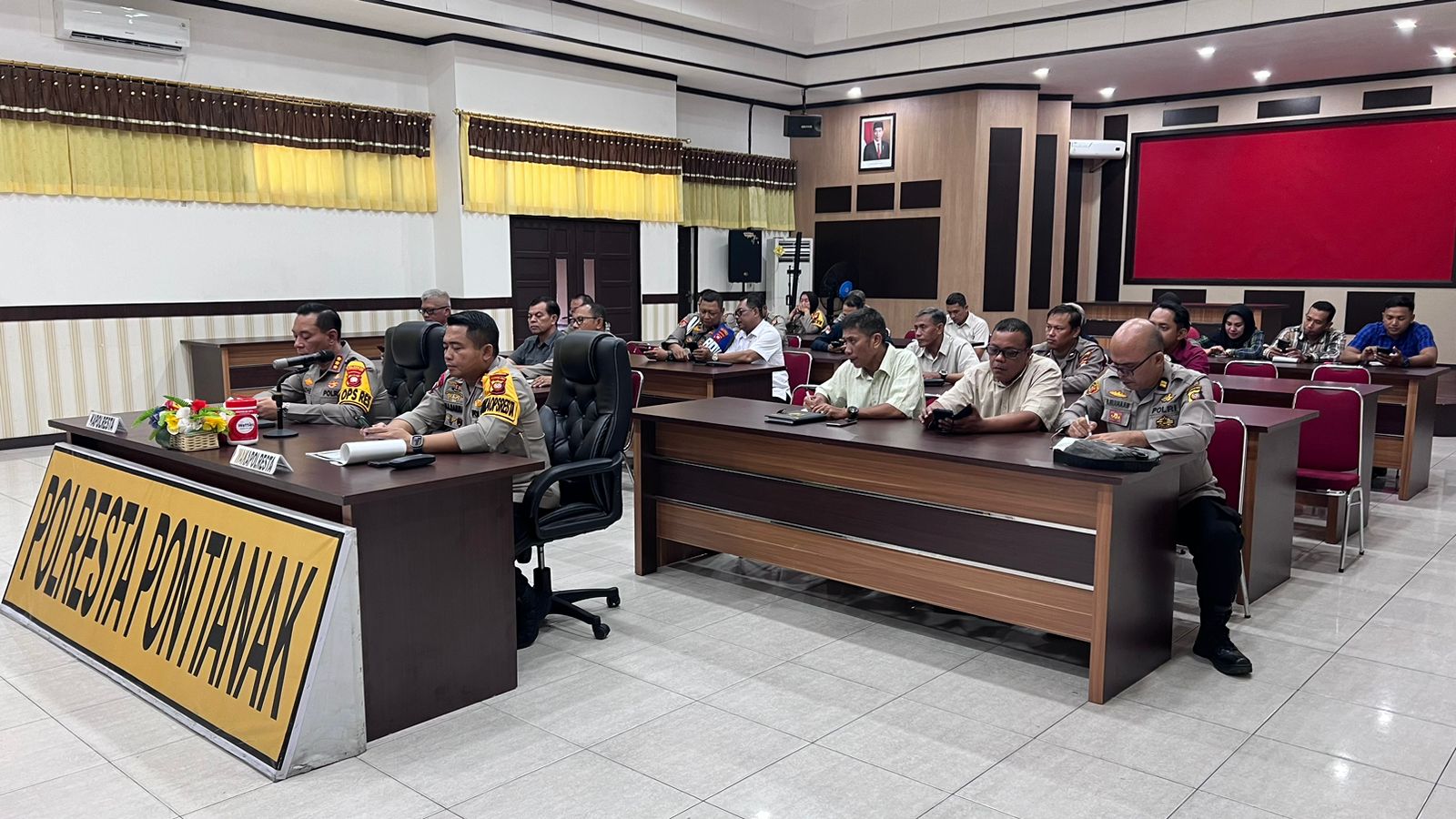 Polresta Pontianak Gelar Operasi Pekat Kapuas 2024 Untuk Mencegah Kejahatan di Kota Pontianak