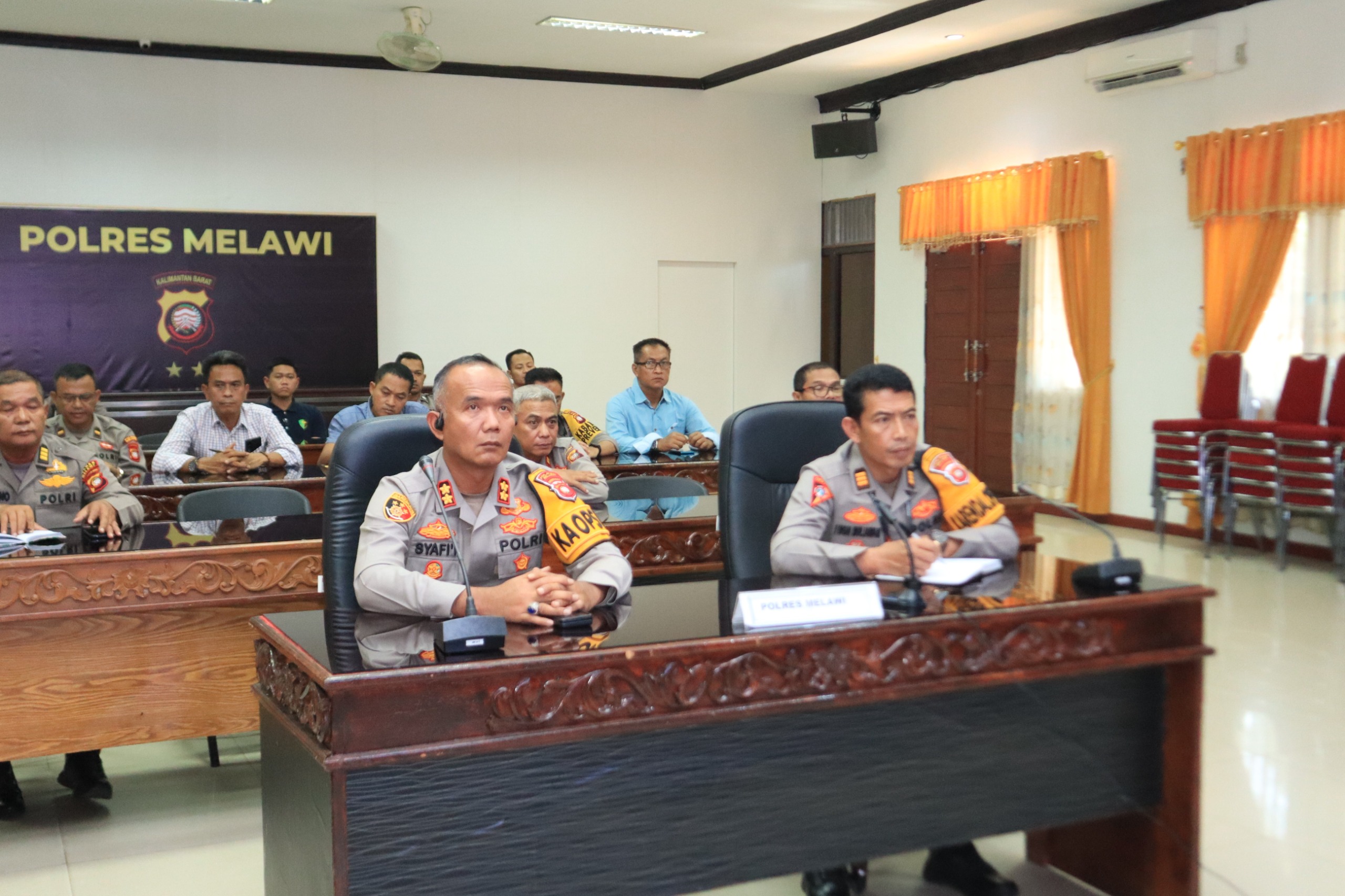 Kapolres Melawi Siap Tindak Tegas Pelaku Pekat di Bulan Suci Ramadhan