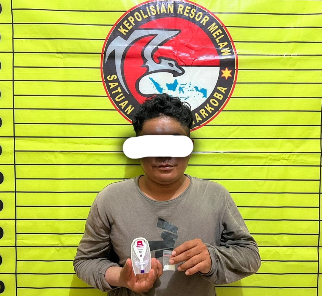 Pelaku Pengedar Sabu di Tangkap Polisi