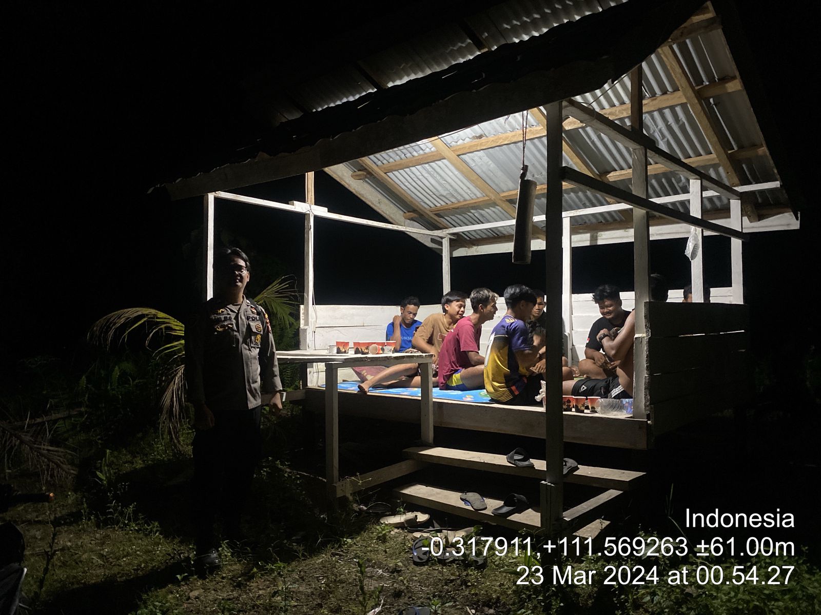 Personil Polsek Belimbing Respon Cepat Informasi Masyarakat