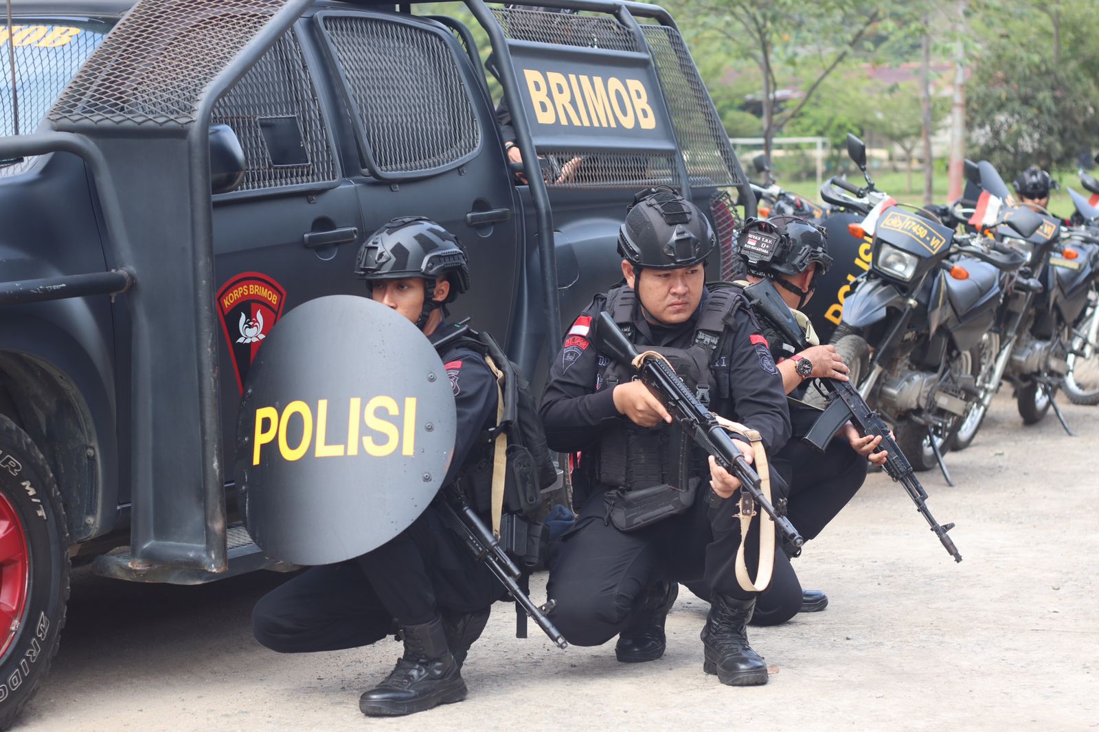 Cegah Pelanggaran HAM Saat Bertugas Brimob Terus Tingkatkan Latihan Anti Anarkis
