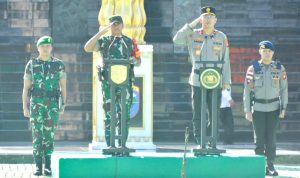 Pangdam Tanjungpura Pimpin Apel Gelar Pasukan PAM VVIP Kunjungan Kerja Wakil Presiden RI