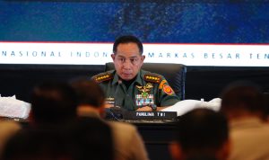 Panglima TNI Hadiri Rapat Koordinasi Lintas Sektoral Operasi Ketupat 2024