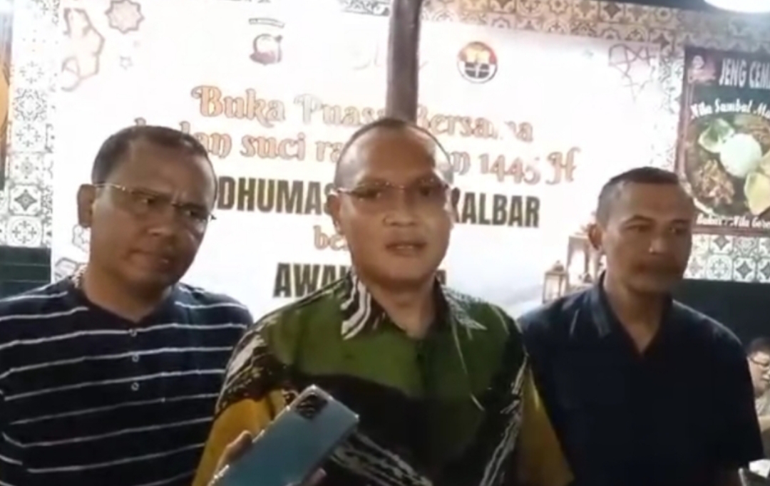 Buka Puasa Bersama Awak Media, Kabid Humas Polda Kalbar Ucapkan Terimakasih Atas Peranan Media Dalam Sukseskan Pemilu 2024 di Kalimantan Barat