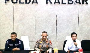 Polda Kalbar Laksanakan Jumpa Pers Terkait Penanganan Tindak Pidana Pemilu Tahun 2023-2024