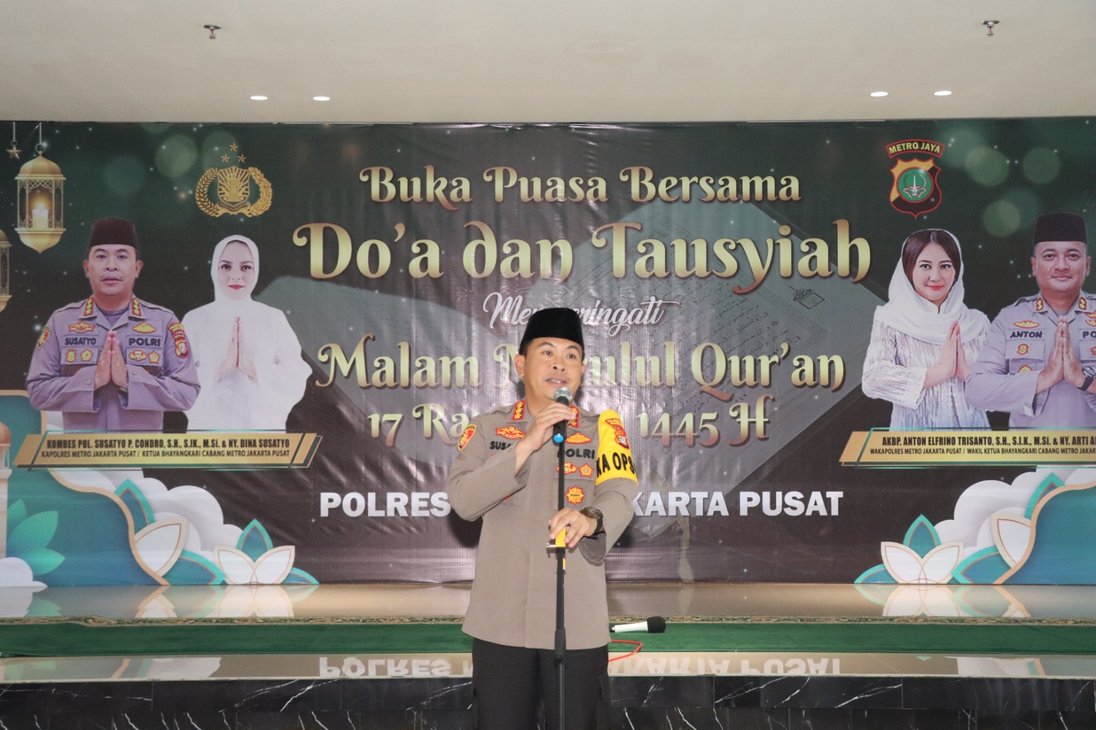 Doa dan Tauziah Bersama Anak Yatim