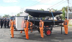 Satbrimob Polda Kalbar Siagakan Pasukan Siap Atasi Bencana