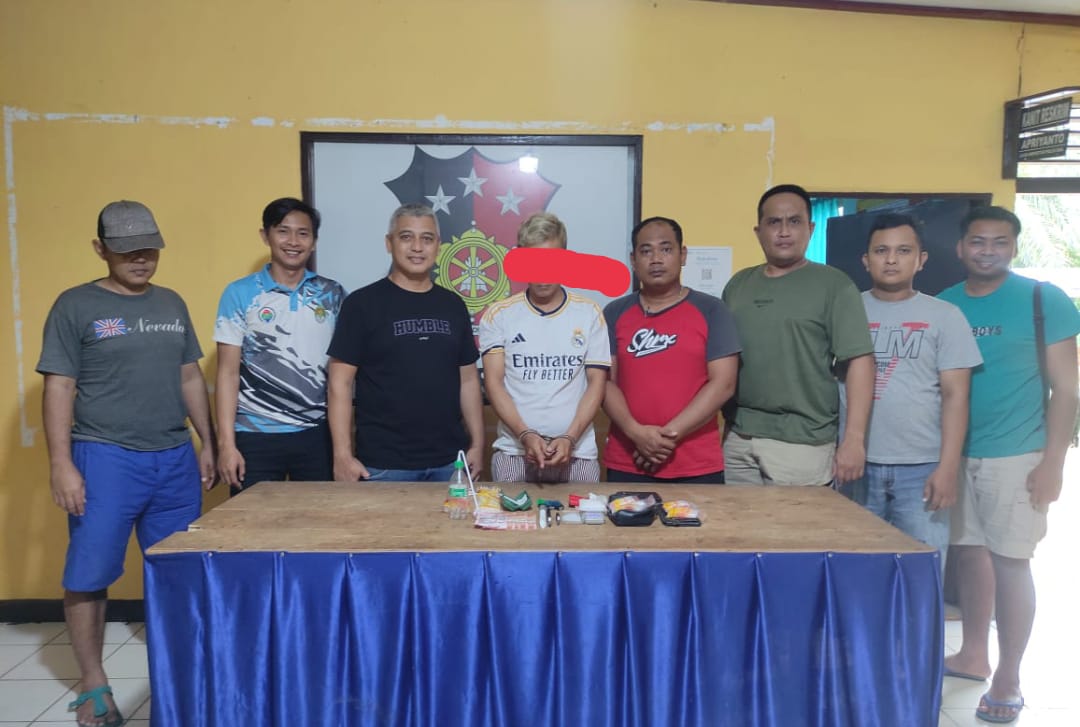 EO Sang Bandar Narkoba di Gulung Polsek Tumbang Titi