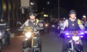Kapolres Metro Jakarta Pusat Patroli Pos Singgah Ramadhan, Pastikan Keamanan di Malam Ramadhan