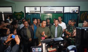 Pangdam Jaya Tinjau Meledaknya Gudang Munisi Daerah (Gudmurah) Paldam Jaya