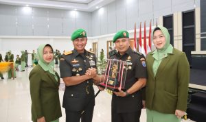 Pangdam XII/Tpr Pimpin Sertijab Aster Kasdam dan Kainfolahtadam Serta Terima Laporan Korps Kenaikan Pangkat Perwira