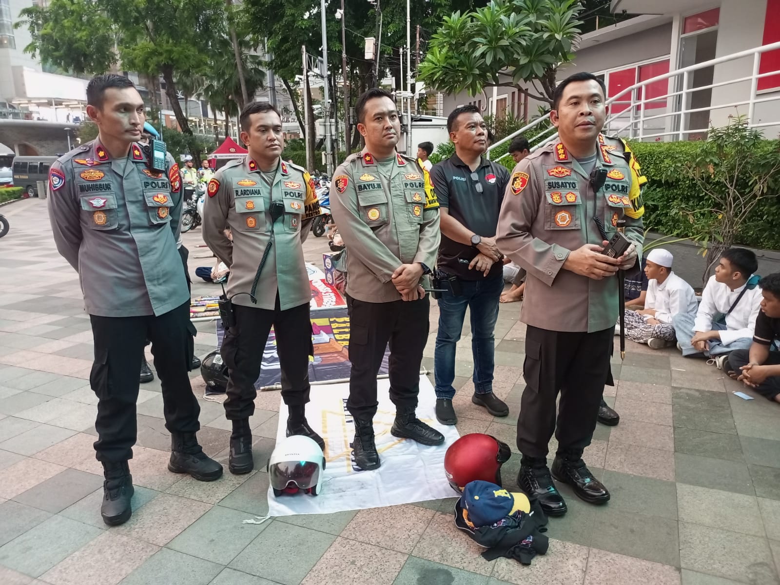 Konvoi Berdalih Bagi Takjil, 140 Pelajar Diamankan Polres Metro Jakarta Pusat