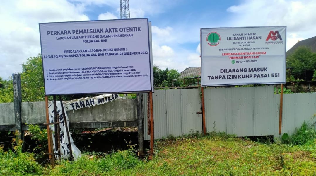 Jajaran Dirkrimum Polda Kalbar Tak Digubris Oleh PT Bumi Indah Raya