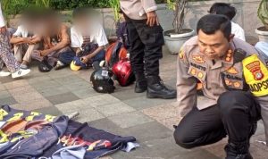 Gencarkan Patroli, 109 Remaja Diamankan di Polsek Metro Tanah Abang Saat Konvoi Berdalih Bagi Takjil