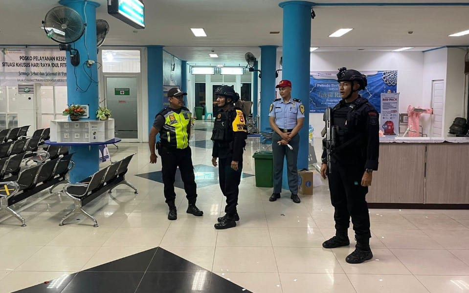 Patroli Kamtibmas Satbrimob Polda Kalbar