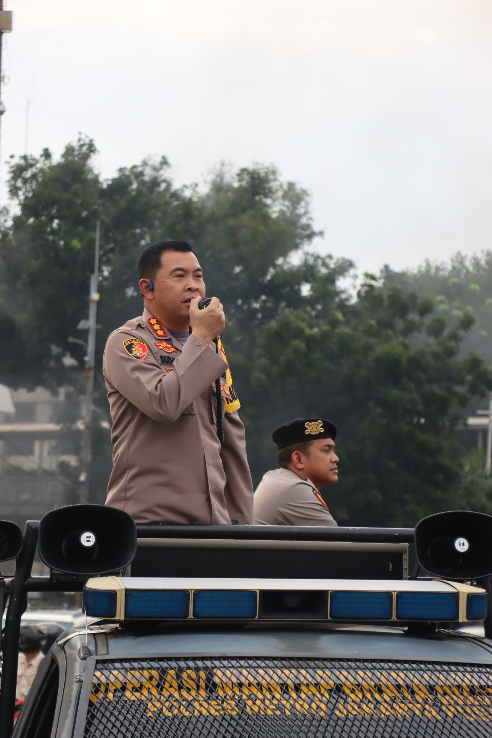 Polrestro Jakarta Pusat Terjunkan 3.315 Personil Gabungan Amankan Munajat Kubro di Monas