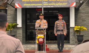 Upacara Hari Kesadaran Nasional, Kapolres Melawi Ingatkan Seluruh Personelnya “SIAP”