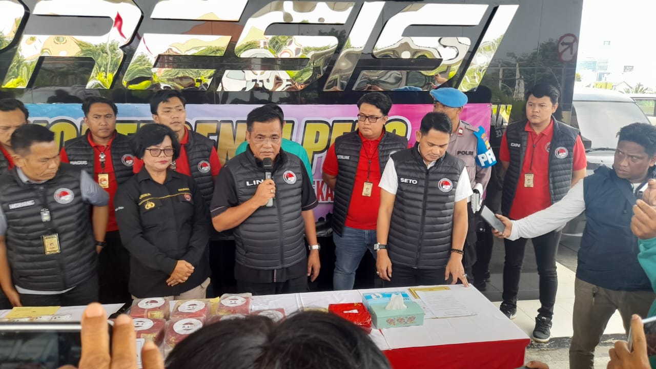 Satresnarkoba Polrestro Bekasi Kota Gagalkan Peredaran Narkoba Jenis Shabu Sebanyak 10,56 KG