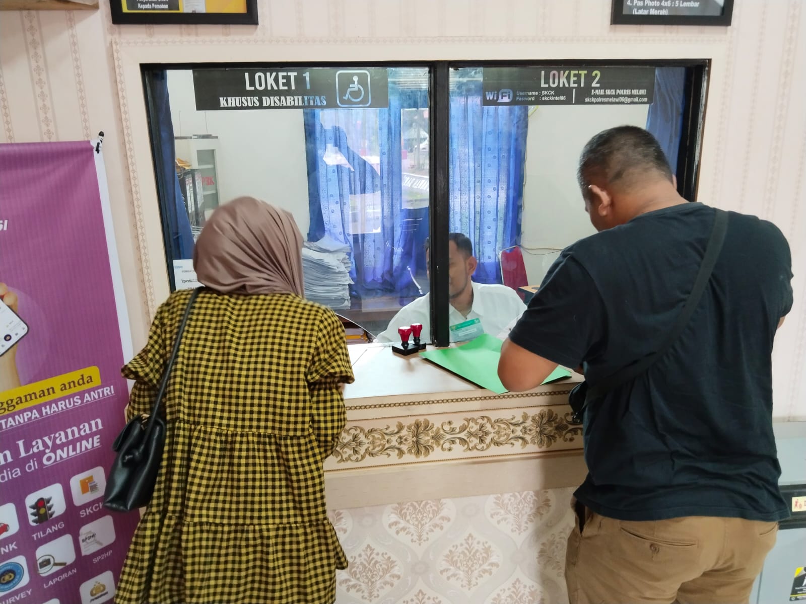 Polres Melawi di Sibukkan Meningkatnya Permohonan Pembuatan SKCK