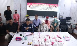 Sebanyak 15 Kilogram Sabu Asal Malaysia Dimusnahkan Polda Kalbar