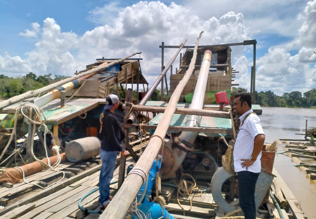 Adanya Pemberitaan Tentang PETI Polres Melawi Sigap Tanggapi