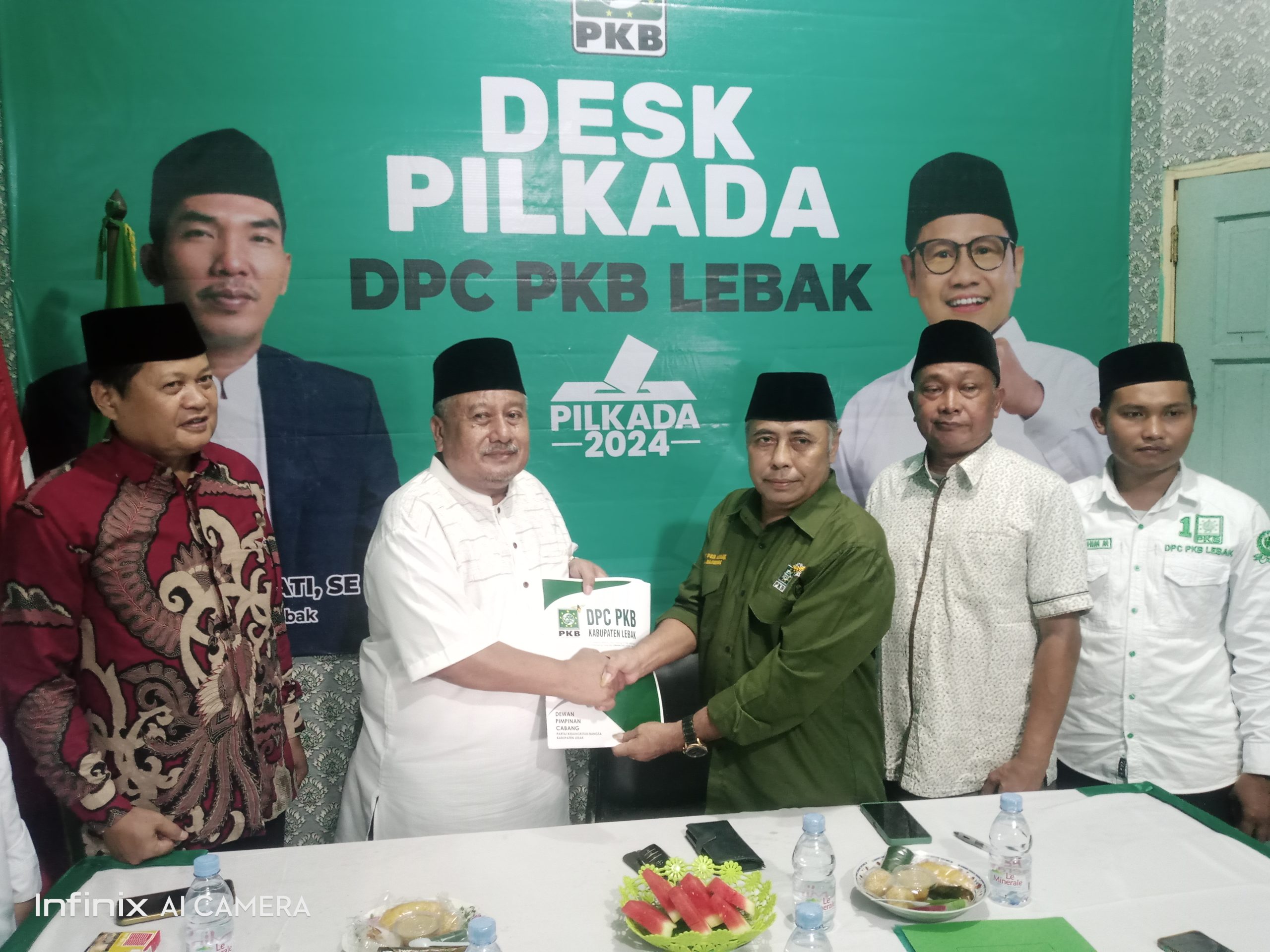 . Akhmad Jajuli Hari Ini Daftar Bakal Calon Bupati Lebak Periode 2025-2030