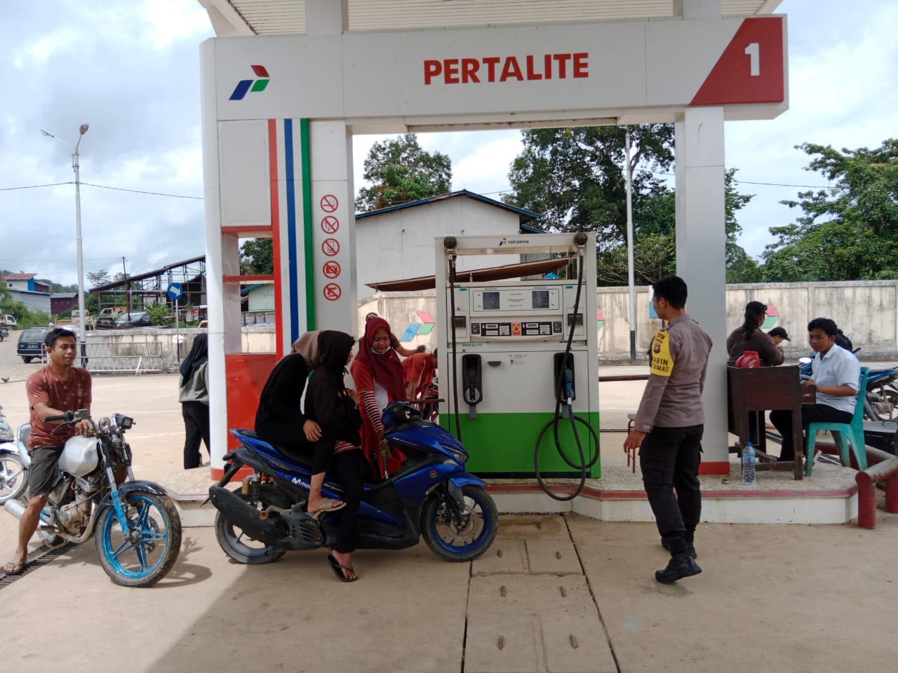 Polres Melawi Lakukan Pengecekan dan Pengambilan Sampel BBM di SPBU Se-Kabupaten Melawi