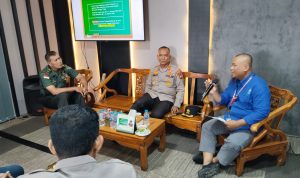 Kapolres Melawi Hadiri Coffee Morning : Apresiasi Stasiun Meteorologi Nanga Pinoh