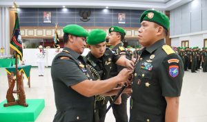 Pangdam Tanjungpura Pimpin Sertijab Pati dan Pamen Kodam XII/Tpr