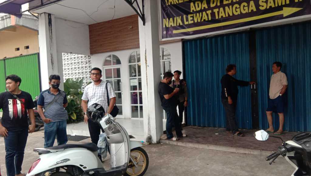 Hebohnya Adanya Informasi Lokasi Judi Mesin Polres Ketapang Datangi TKP