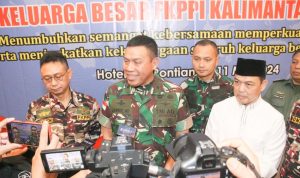 Kasdam XII/Tpr Hadiri Silaturahmi KB FKPPI Kalbar