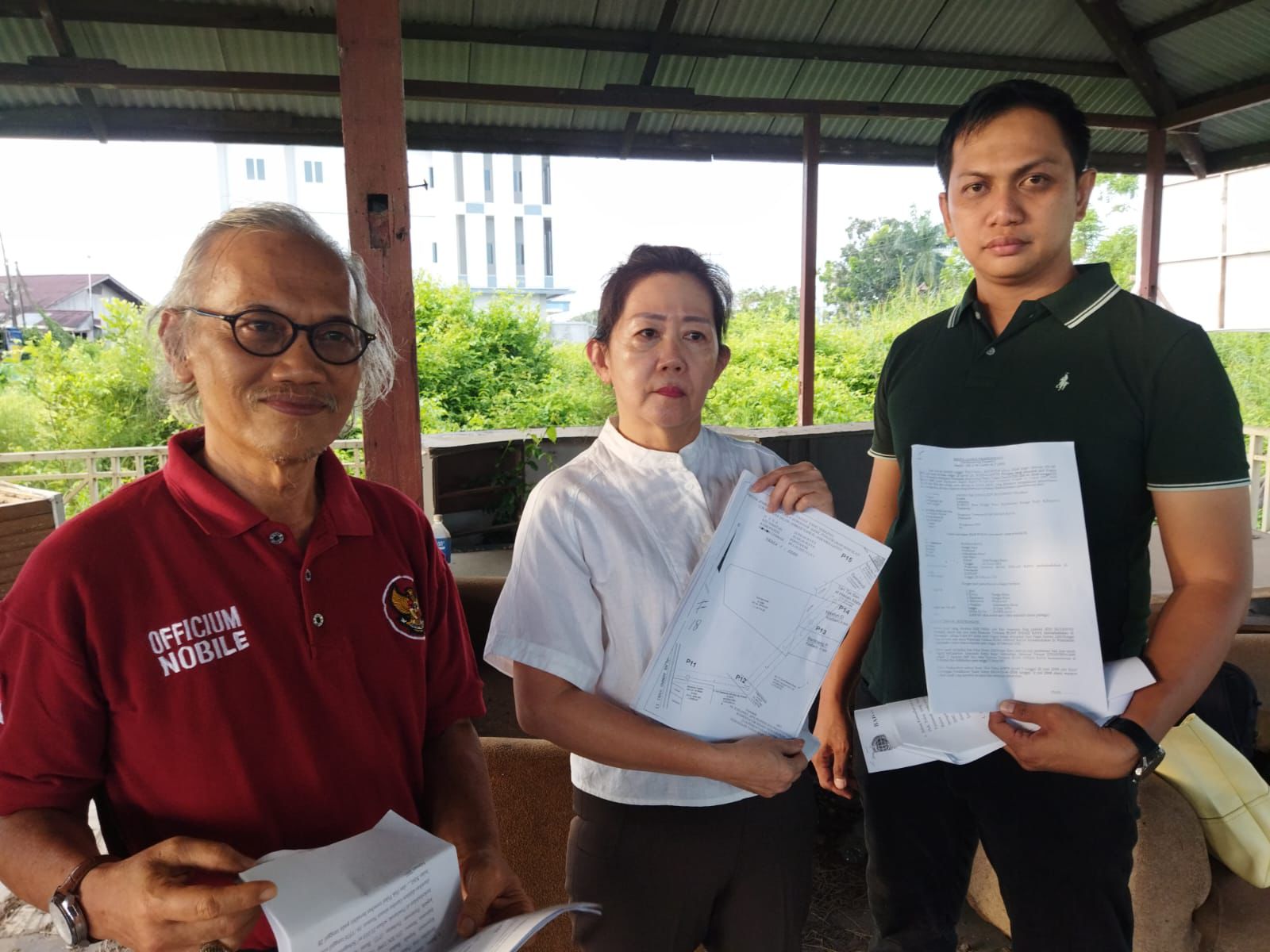 Polda Kalbar Diminta Tegas Tetapkan Tersangka pemalsuan Dokumen Akta Otentik Pencaplokan Tanah Lili Santi