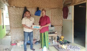 Forwatu Banten kunjungi Zaki Penderita Lumbuh dan Betikan Bantuan Untuk Zaki