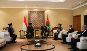 Tiba di Yordania, Menhan Prabowo Bertemu Raja Abdullah II