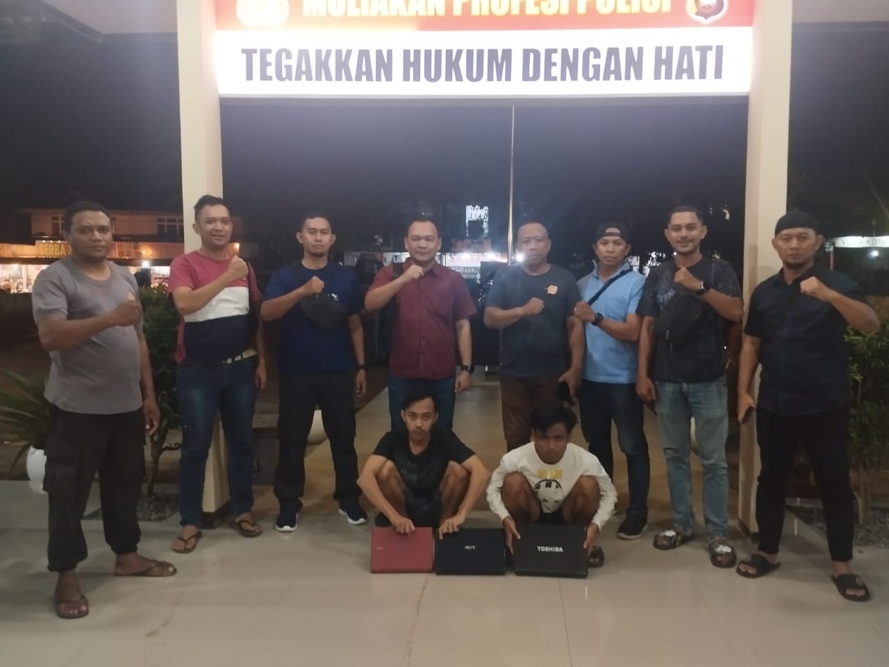 Unit Reskrim Polsek Ambawang Berhasil Ungkap Pelaku Tindak Pidana Pencurian